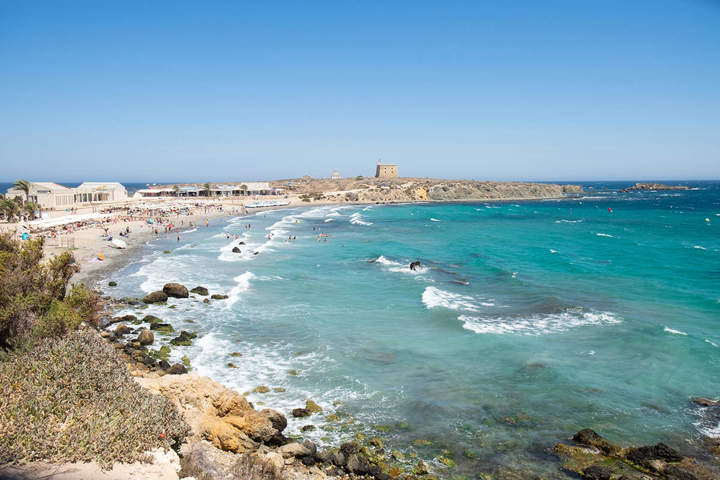 Tabarca eiland strand