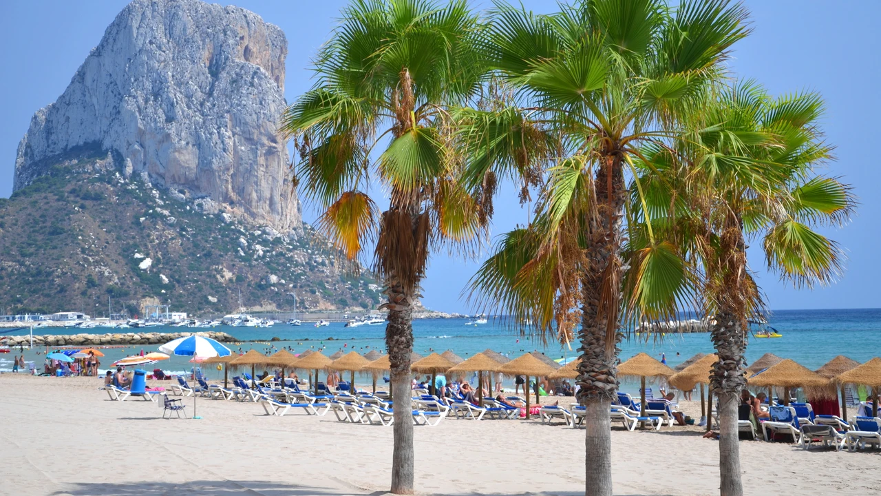 paseo maritimo calpe